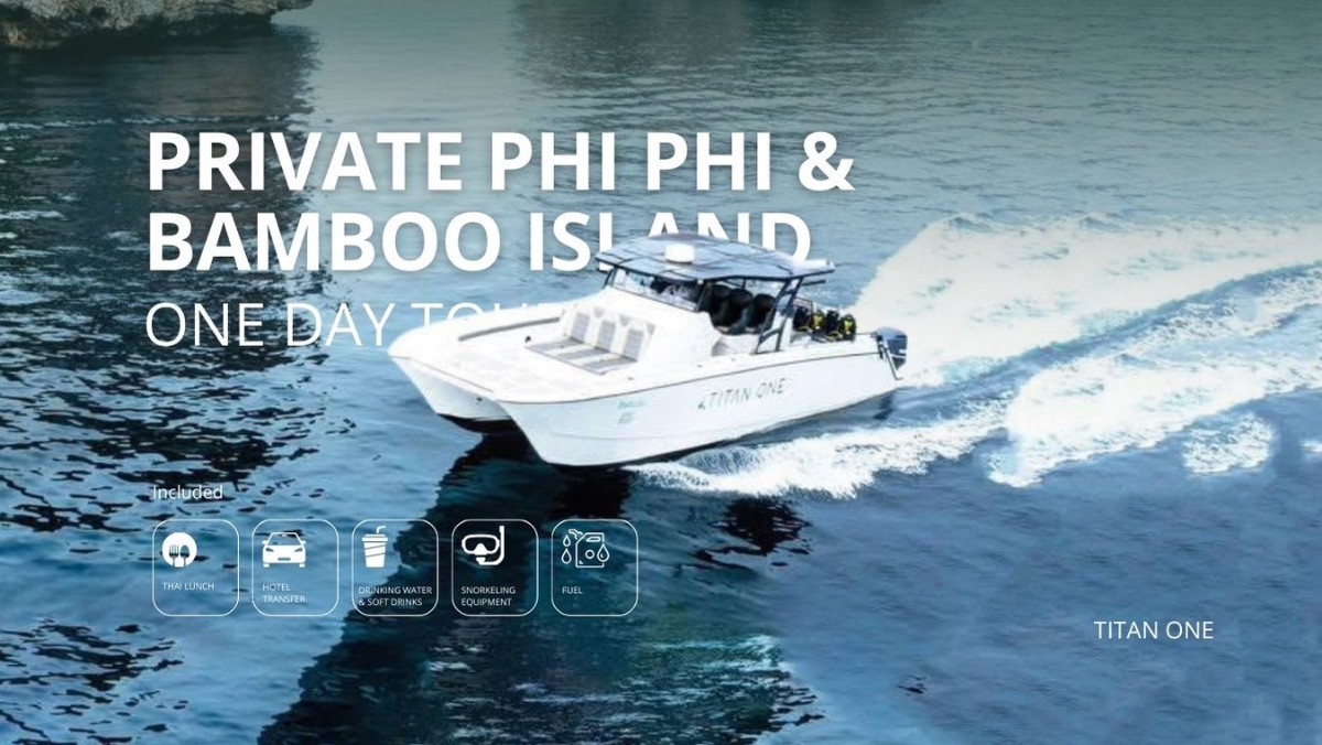 Phi Phi & Bamboo Island – One Day Private Tour