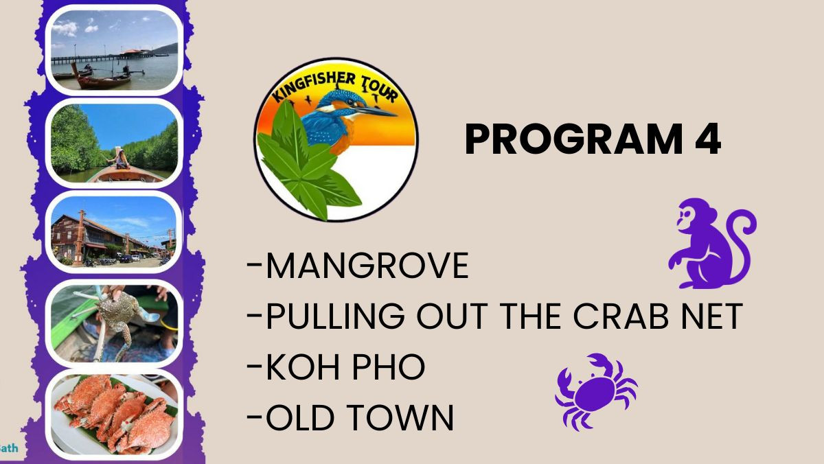 Crabs, Mangrove, Koh Po + Old Town – Local Style Tour