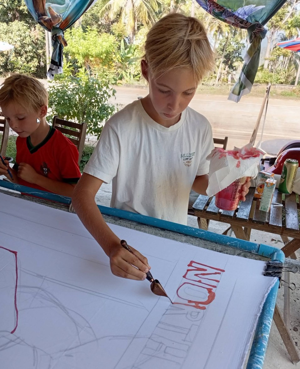 Sriraya Batik Class – Experience for Familly and Kids - Photo 1